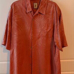 Tommy Bahama Men's Terracotta Button Down Shirt